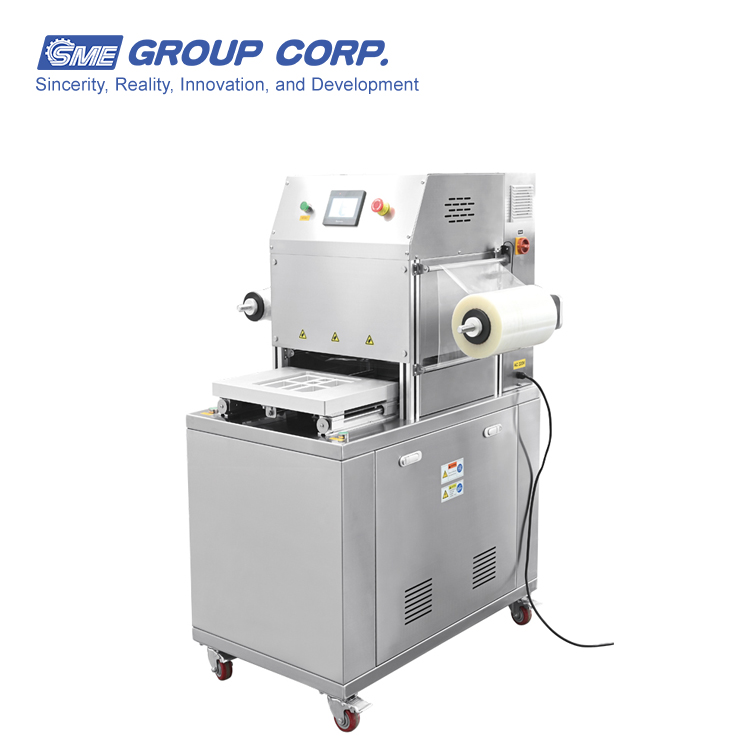 Highefficiency Automatic Food Tray Sealer Tray Sealing Machine SME